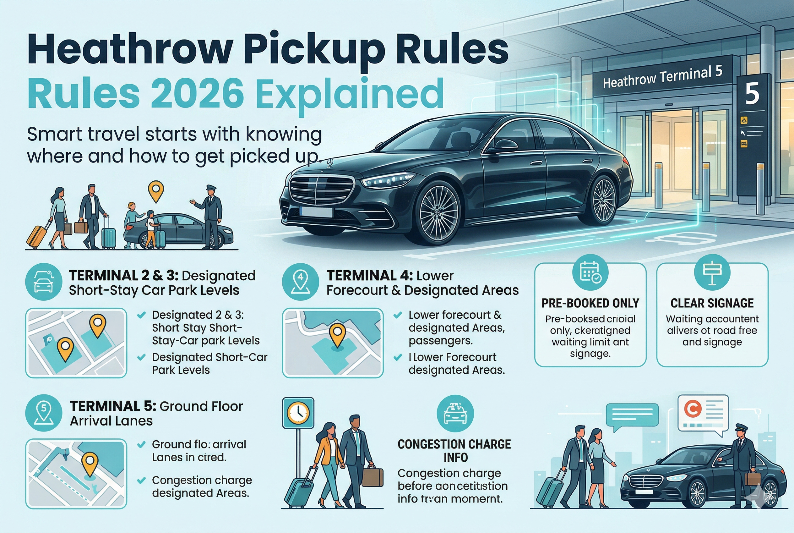 Read more about the article New Heathrow Airport Pickup Rules 2026: What Taxi Passengers Need to Know
