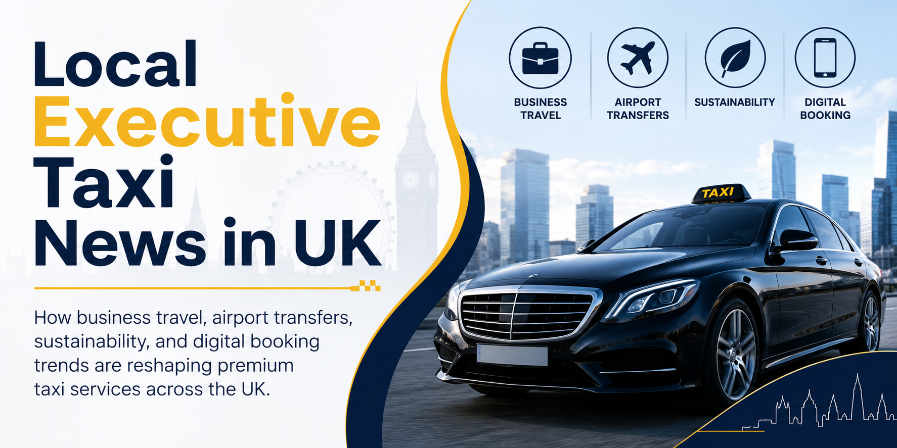 You are currently viewing Local Executive Taxi News in UK: How Premium Travel Is Changing