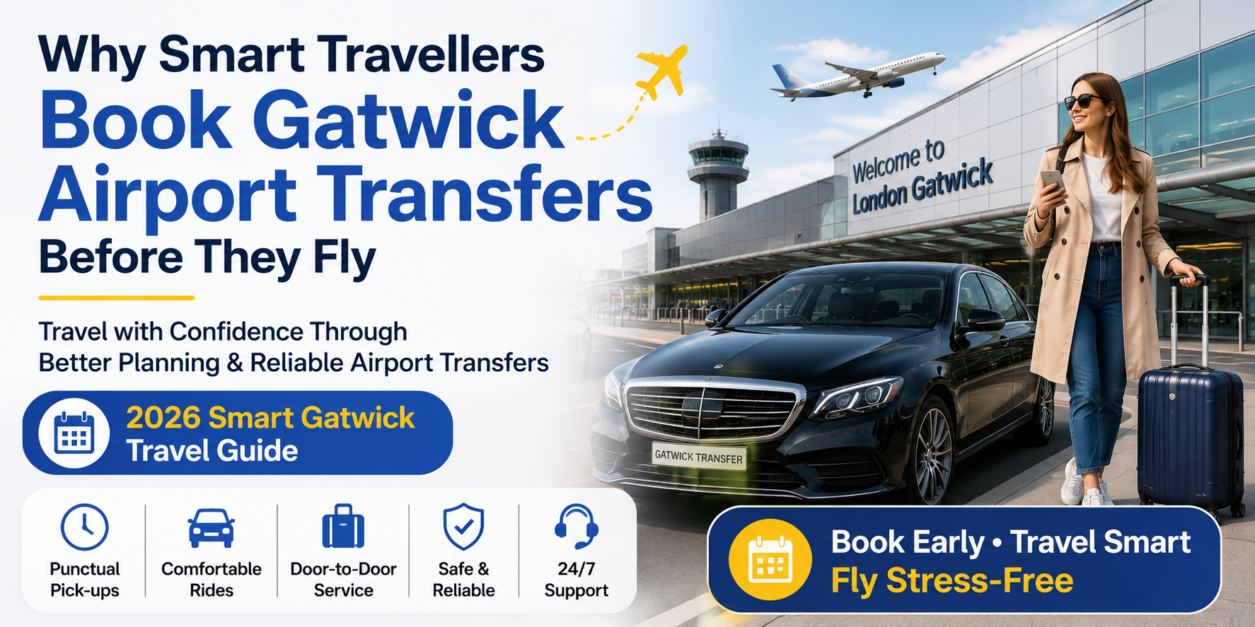 You are currently viewing Why Smart Travellers Book Gatwick Airport Transfers Before They Fly
