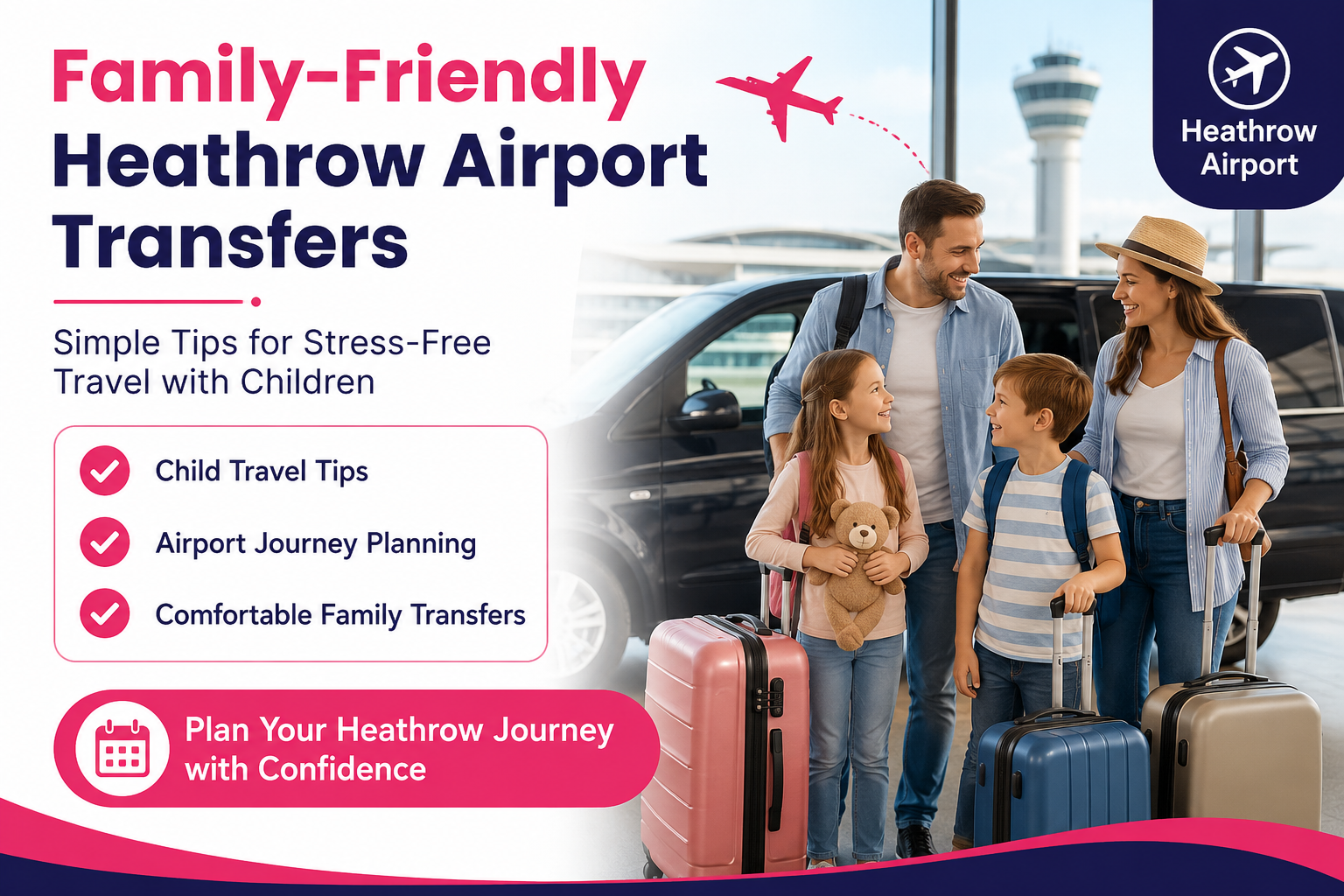 You are currently viewing Family-Friendly Heathrow Airport Transfers: Tips for Travelling with Children