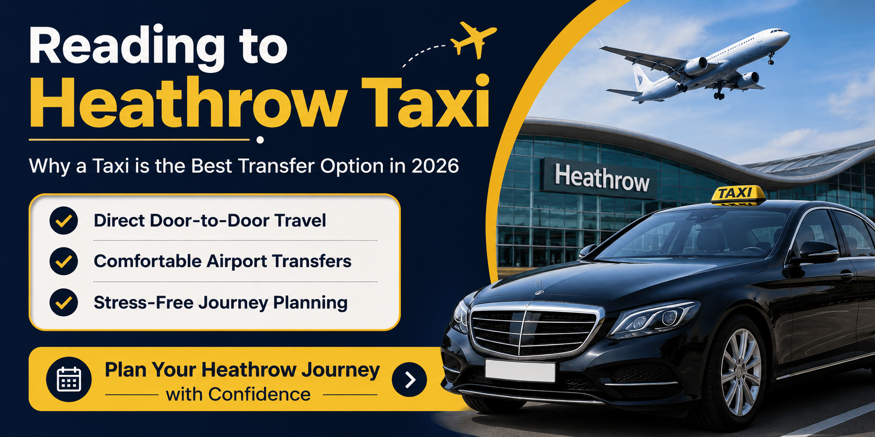 You are currently viewing Reading to Heathrow Airport – Why a Taxi is the Best Transfer Option 2026